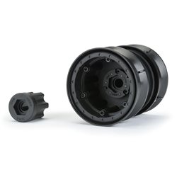 Carbine 1.9 Black Dually Wheels for Crawlers F/R
