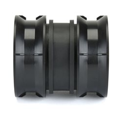 Carbine 1.9 Black Dually Wheels for Crawlers F/R