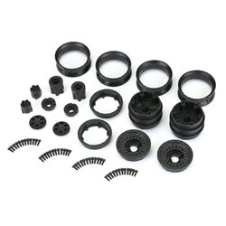 Carbine 1.9 Black Dually Wheels for Crawlers F/R