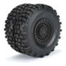 Carbine 1.9 Black Dually Wheels for Crawlers F/R