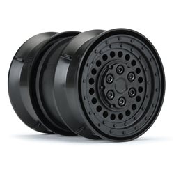 Carbine 1.9 Black Dually Wheels for Crawlers F/R