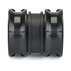Carbine 1.9 Black Dually Wheels for Crawlers F/R