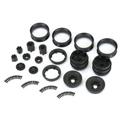 Carbine 1.9 Black Dually Wheels for Crawlers F/R