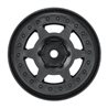 1/10 Holcomb F/R 1.55" 12mm Crawler Bead-Loc Wheels (2) Black