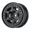 1/10 Holcomb F/R 1.55" 12mm Crawler Bead-Loc Wheels (2) Black