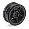1/10 Holcomb F/R 1.55" 12mm Crawler Bead-Loc Wheels (2) Black