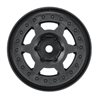 1/10 Holcomb F/R 1.55" 12mm Crawler Bead-Loc Wheels (2) Black