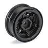 1/10 Holcomb F/R 1.55" 12mm Crawler Bead-Loc Wheels (2) Black