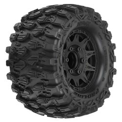 Hyrax 2.8 Tires MTD Black 6x30 Stampede F/R
