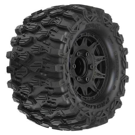 Hyrax 2.8 Tires MTD Black 6x30 Stampede F/R