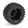 Hyrax 2.8 Tires MTD Black 6x30 Stampede F/R