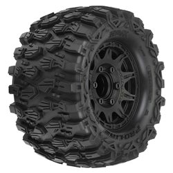 Hyrax 2.8 Tires MTD Black 6x30 Stampede F/R