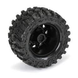 Hyrax 2.8 Tires MTD Black 6x30 Stampede F/R