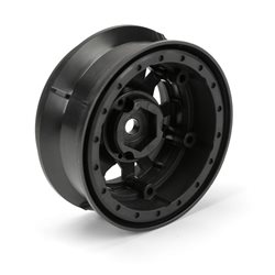 Fr, R Impulse 1.9 Blk Plastic Bead-Loc Whl:Crawler