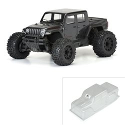 1/10 Jeep Gladiator Rubicon Clear Body: Granite