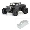 1/10 Jeep Gladiator Rubicon Clear Body: Granite