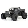 1/10 Jeep Gladiator Rubicon Clear Body: Granite