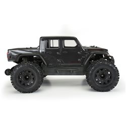 1/10 Jeep Gladiator Rubicon Clear Body: Granite