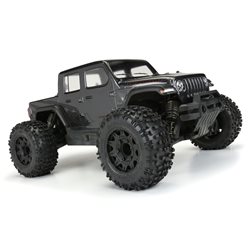1/10 Jeep Gladiator Rubicon Clear Body: Granite