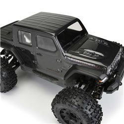 1/10 Jeep Gladiator Rubicon Clear Body: Granite
