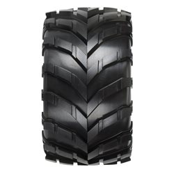 Pro-Line Racing 1/10 Masher F/R 2.8 MT Tires Mounted 12mm/14mm Black Raid (2)