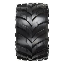 Pro-Line Racing 1/10 Masher F/R 2.8 MT Tires Mounted 12mm/14mm Black Raid (2)