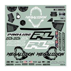 Megalodon Desert Buggy Clear Body Slash 2wd/4x4