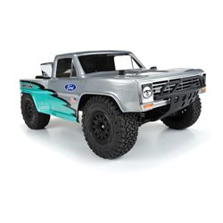 Pro-Line Racing 1/10 Pre-Cut 1967 Ford F-100 Race Truck Clear Body: Short Course