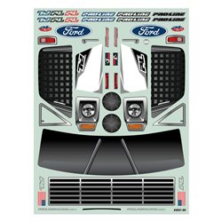 Pre-Cut 1967 Ford F-100 Clear Body for SC