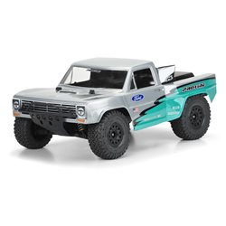 Pro-Line Racing 1/10 Pre-Cut 1967 Ford F-100 Race Truck Clear Body: Short Course