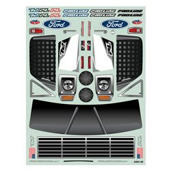 Pre-Cut 1967 Ford F-100 Clear Body for SC