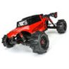 Sand Paw HP BELTED 2.8" Sand Truck Tires Mounted on Raid Black 6x30 Removable Hex (12mm & 14mm) Wheels (2)