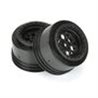 Pro-Line Racing 1/10 Showtime+ Wide Rear 2.2/3.0 12mm Drag Wheels (2) Black