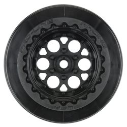 Pro-Line Racing 1/10 Showtime+ Wide Rear 2.2/3.0 12mm Drag Wheels (2) Black