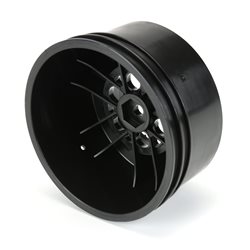 Pro-Line Racing 1/10 Showtime+ Wide Rear 2.2/3.0 12mm Drag Wheels (2) Black