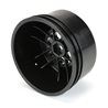 Pro-Line Racing 1/10 Showtime+ Wide Rear 2.2/3.0 12mm Drag Wheels (2) Black