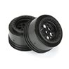 Pro-Line Racing 1/10 Showtime+ Wide Rear 2.2/3.0 12mm Drag Wheels (2) Black