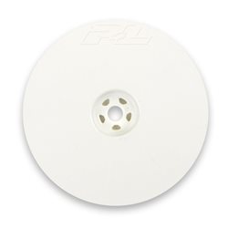 R Velocity 2.2 Hex Whl, Wht: LOS22, 12mm Hex B4.1