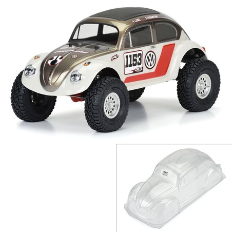 1/10 Volkswagen Beetle Clr Bdy 12.3 Whlbse Crwlrs