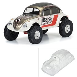 1/10 Volkswagen Beetle Clr Bdy 12.3 Whlbse Crwlrs