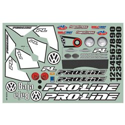 Volkswagen Full Fender Baja Bug Clear Body :Slash