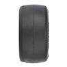 1/16 Reaction Rr Tires MTD 7mm Blk/Sil:MiniDrag(2)