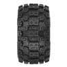 Badlands MX 1.85" All-Terrain Truck Tires (4) Mounted on Raid Black 12mm Hex Wheels for Granite GROM 4x4 Front or Rear