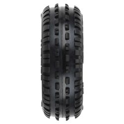 Pro-Line Racing 1/18 Wedge Front Carpet Mini-B Tires Mounted 8mm Yellow Wheels (2)
