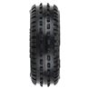 Wedge Carpet Tires MTD Yellow Mini-B Front