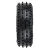 Wedge Carpet Tires MTD Yellow Mini-B Front