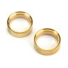 1/24 Brass Internal Bead-Loc Rings F/R (2)