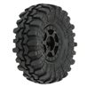 1/24 Super Swamper F/R 1.0 Tires MTD 7mm Blk (4)