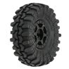 1/24 Super Swamper F/R 1.0 Tires MTD 7mm Blk (4)