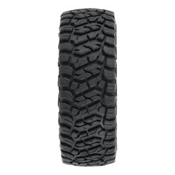 Toyo Open Country R/T Trail 1.0" Tires Mounted on Mini Impulse Black Internal Bead-Loc 7mm Hex Wheels (4) for SCX24 Front or Rea